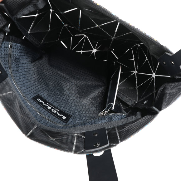 Issey Miyake Stone Black Mix No. 18 Medium Geodesic Tote - Picture 4 of 6